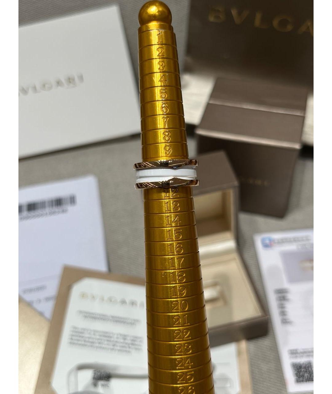 BVLGARI Золотое кольцо из розового золота, фото 4