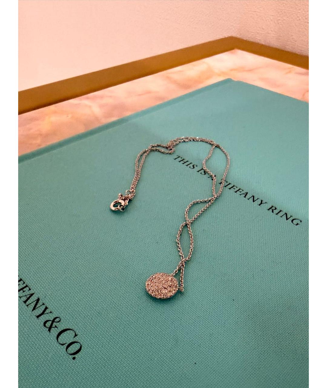 TIFFANY&CO Белое колье из белого золота, фото 3