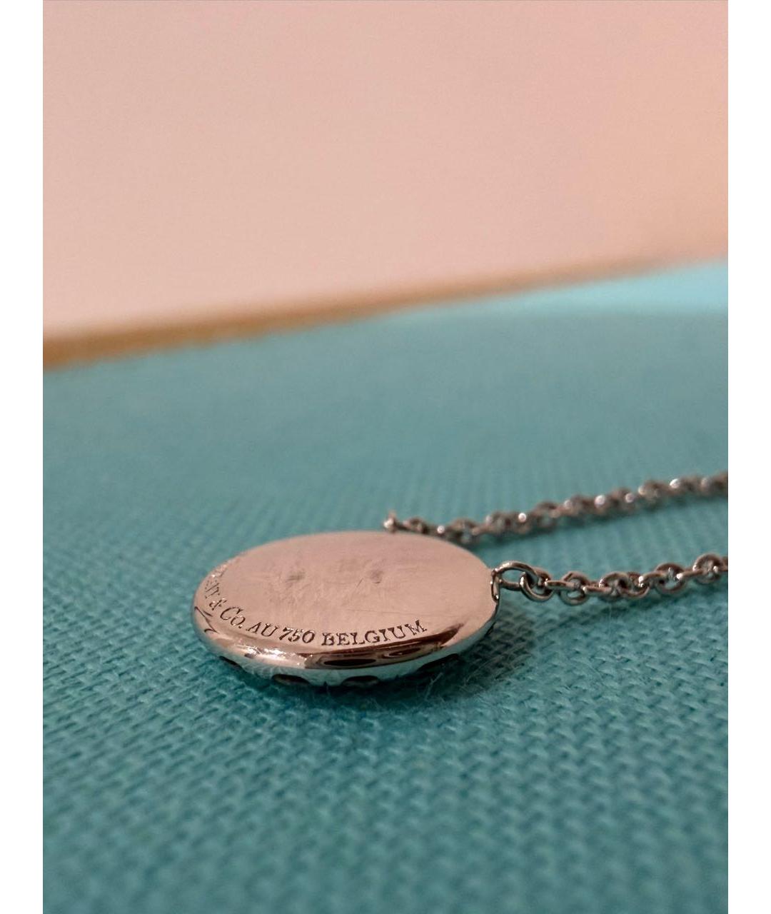 TIFFANY&CO Белое колье из белого золота, фото 4
