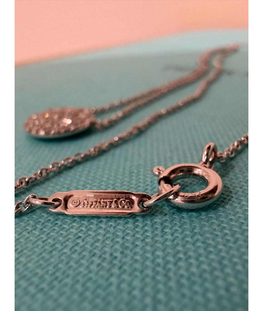 TIFFANY&CO Белое колье из белого золота, фото 5