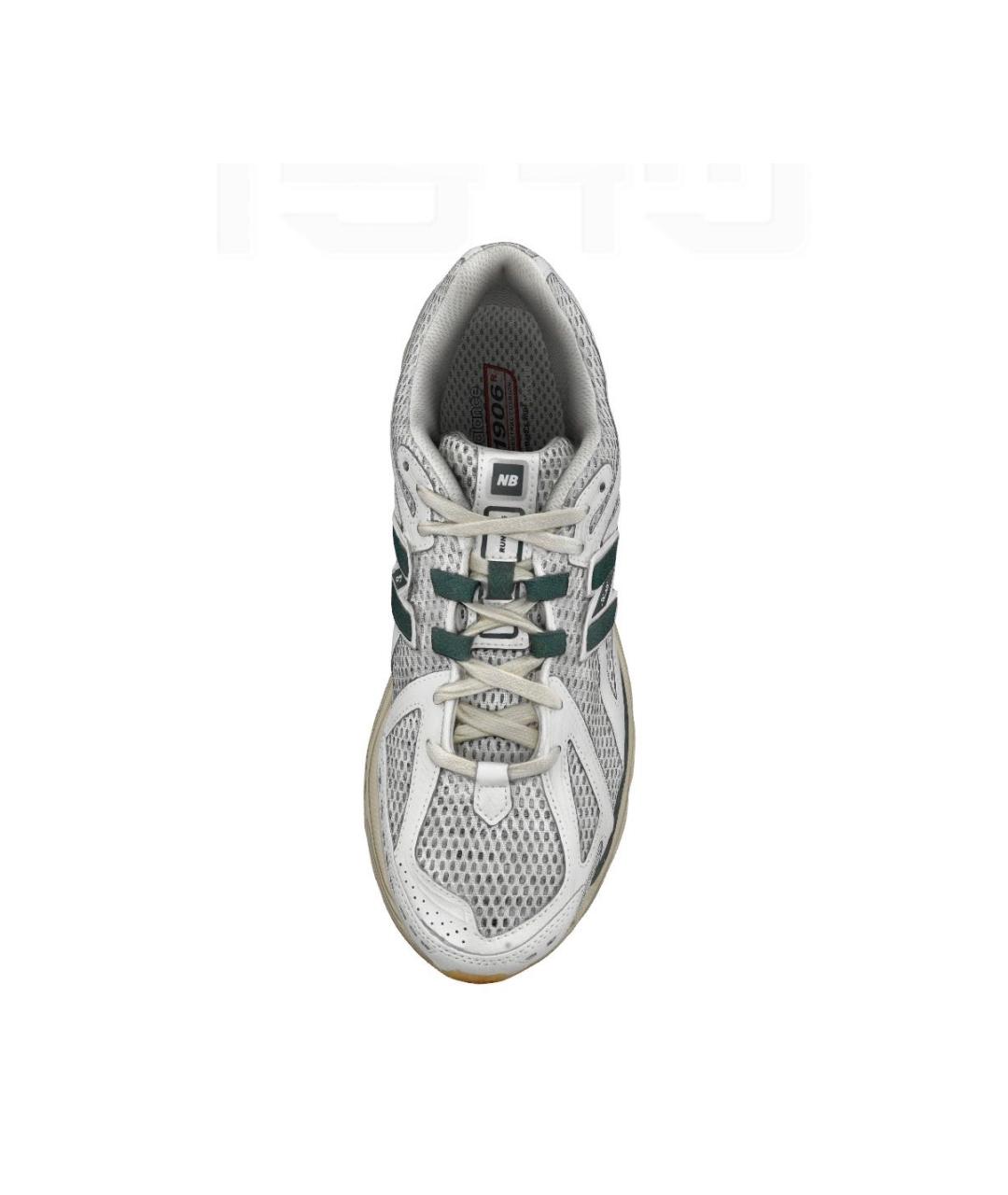 NEW BALANCE Бежевые текстильные низкие кроссовки / кеды, фото 3
