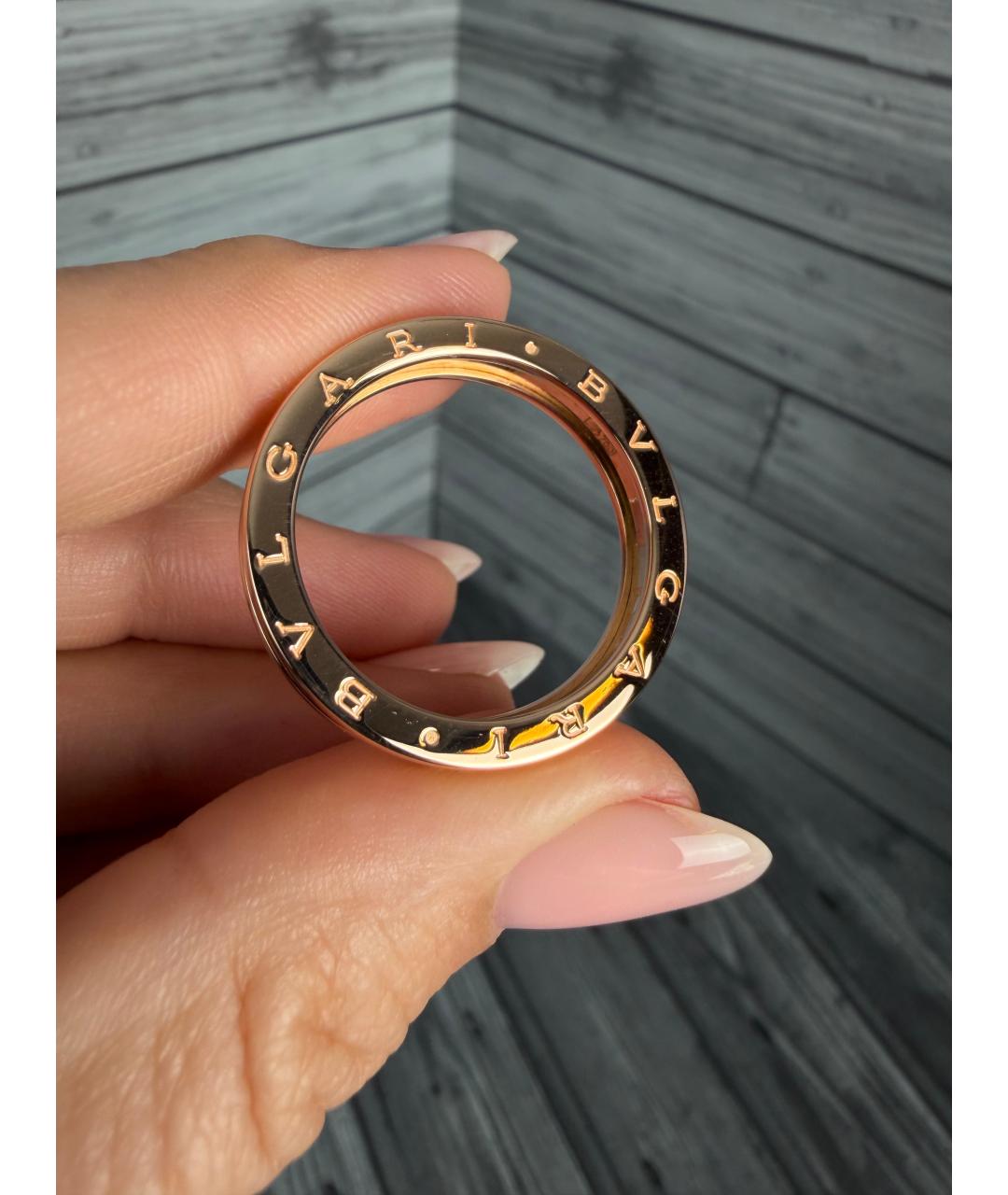 BVLGARI Золотое кольцо из розового золота, фото 3