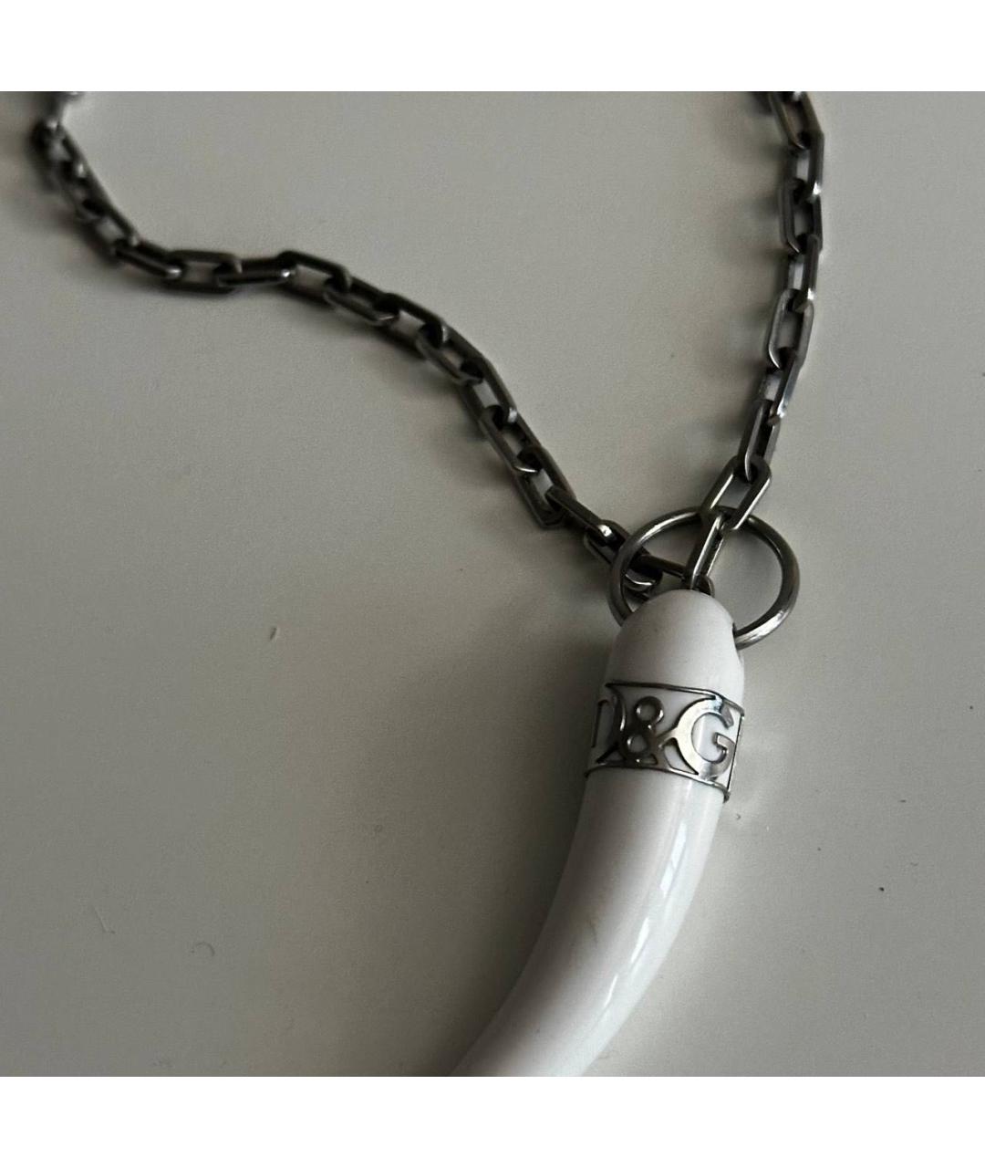 DOLCE&GABBANA Серебряная металлическая цепочка/подвеска, фото 2