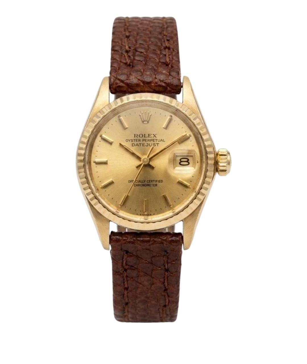 ROLEX Золотые часы из желтого золота, фото 1