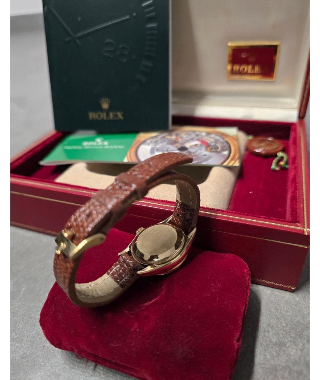 ROLEX Золотые часы из желтого золота, фото 2
