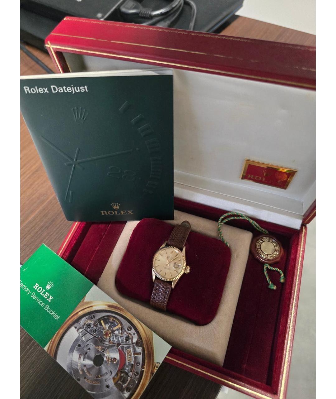 ROLEX Золотые часы из желтого золота, фото 4