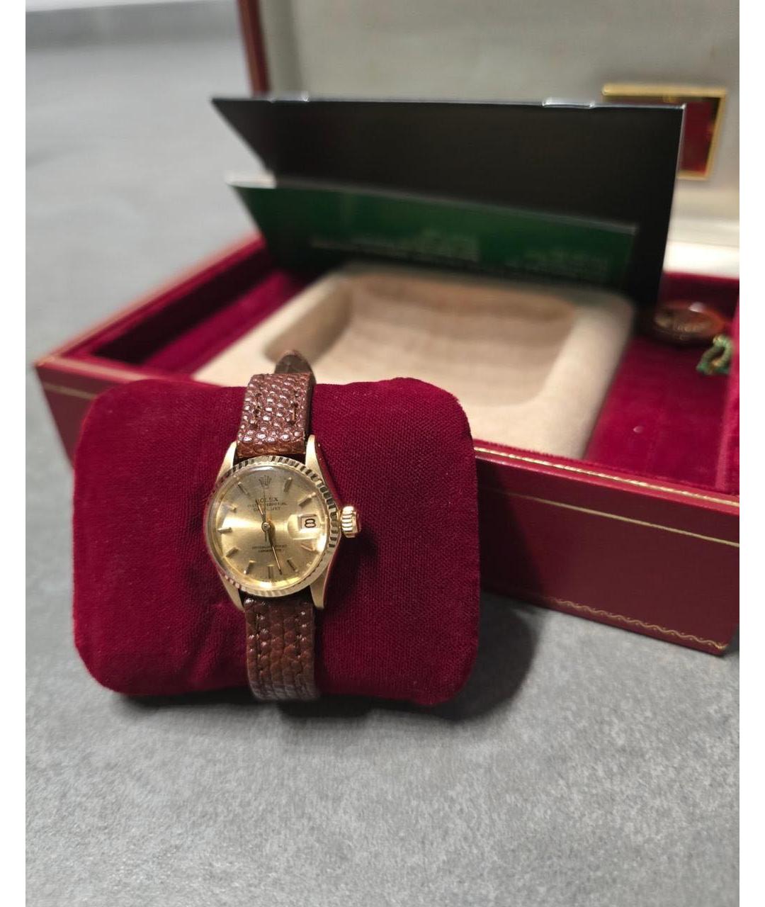 ROLEX Золотые часы из желтого золота, фото 3