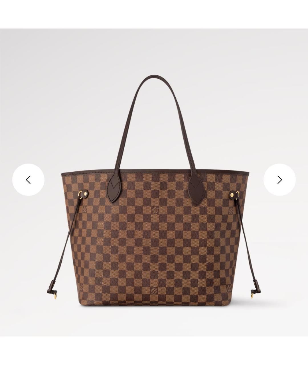 LOUIS VUITTON Коричневая сумка тоут, фото 9