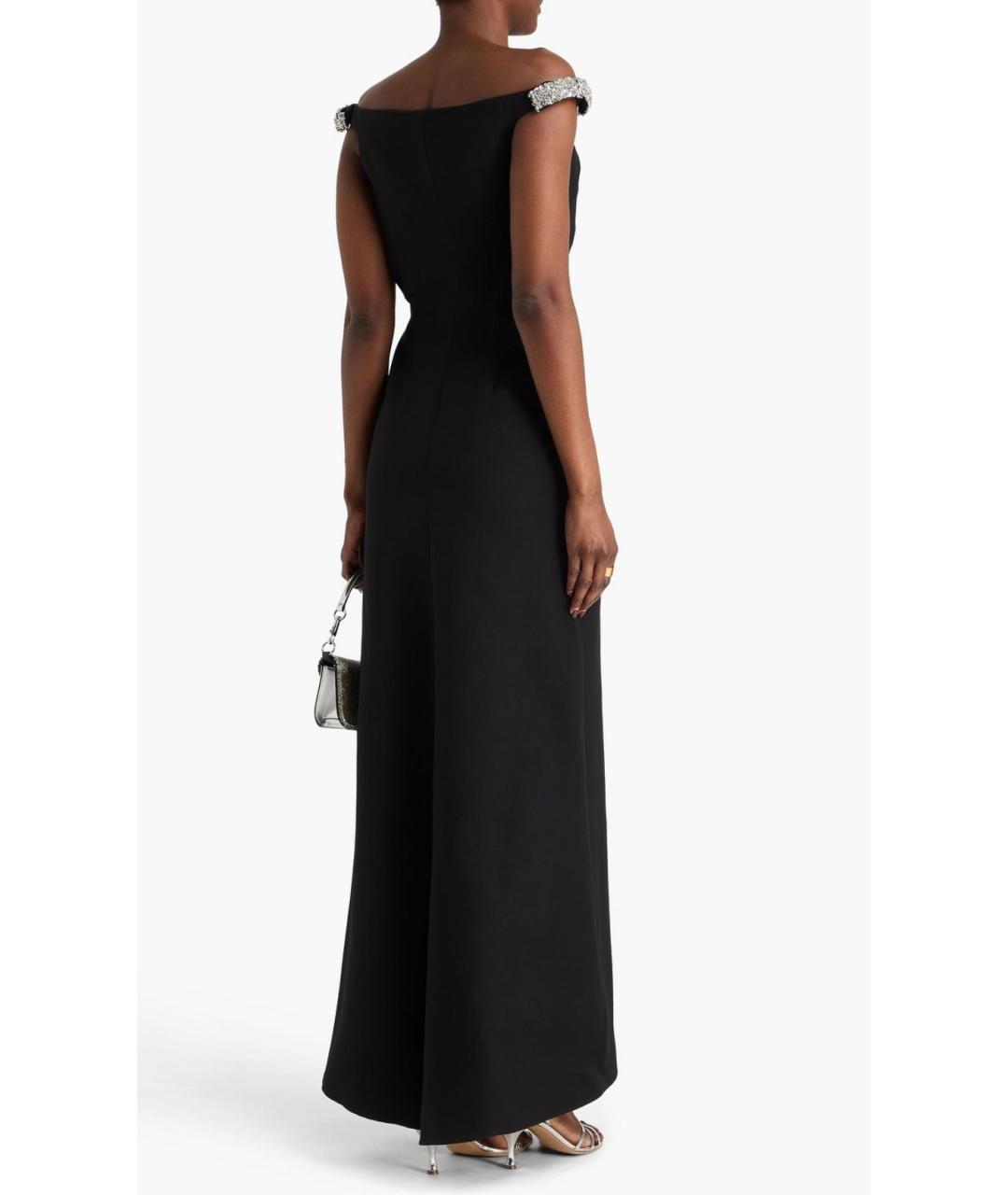VALENTINO Черное шерстяное коктейльное платье, фото 3