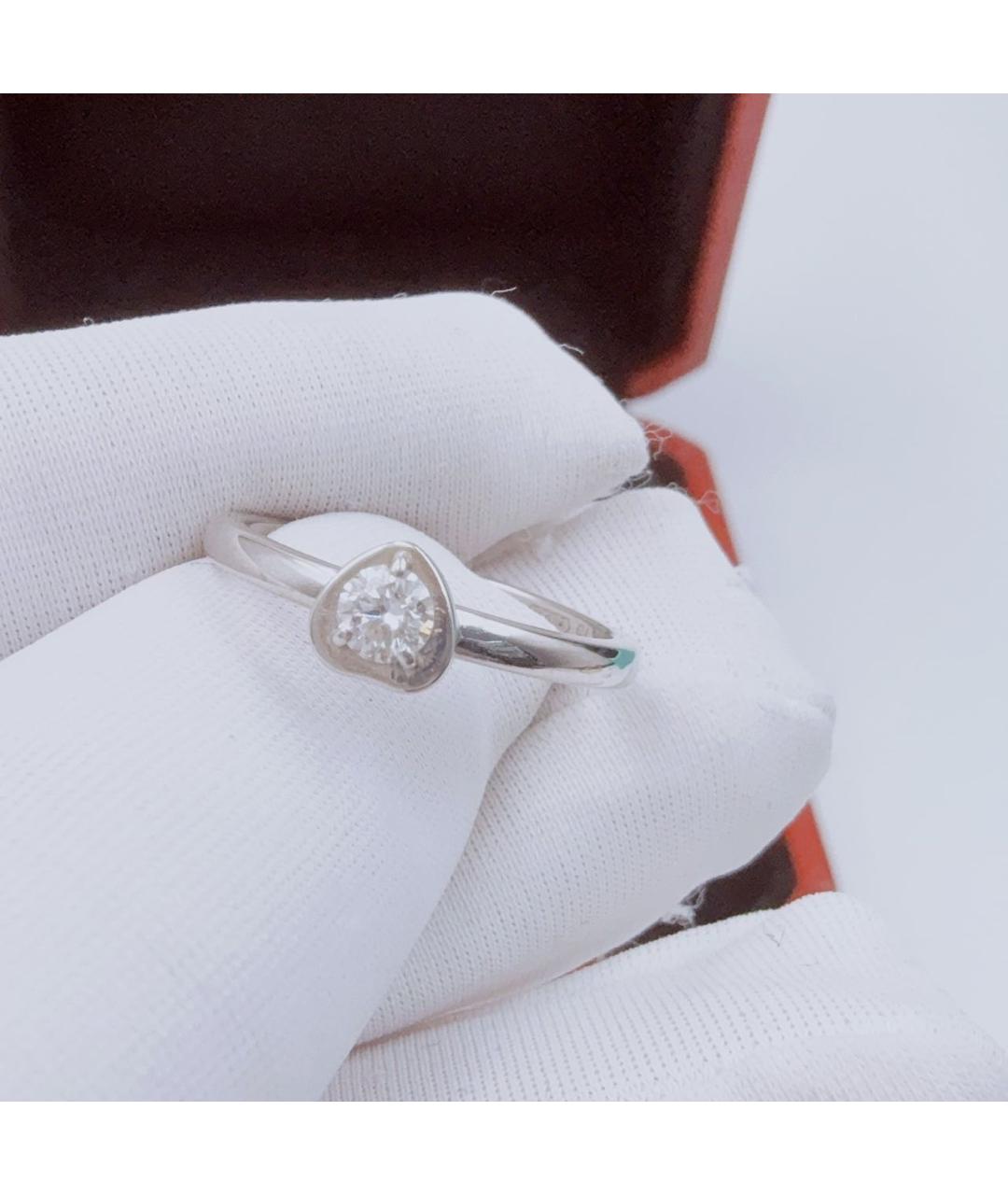 CARTIER Белое кольцо из белого золота, фото 4