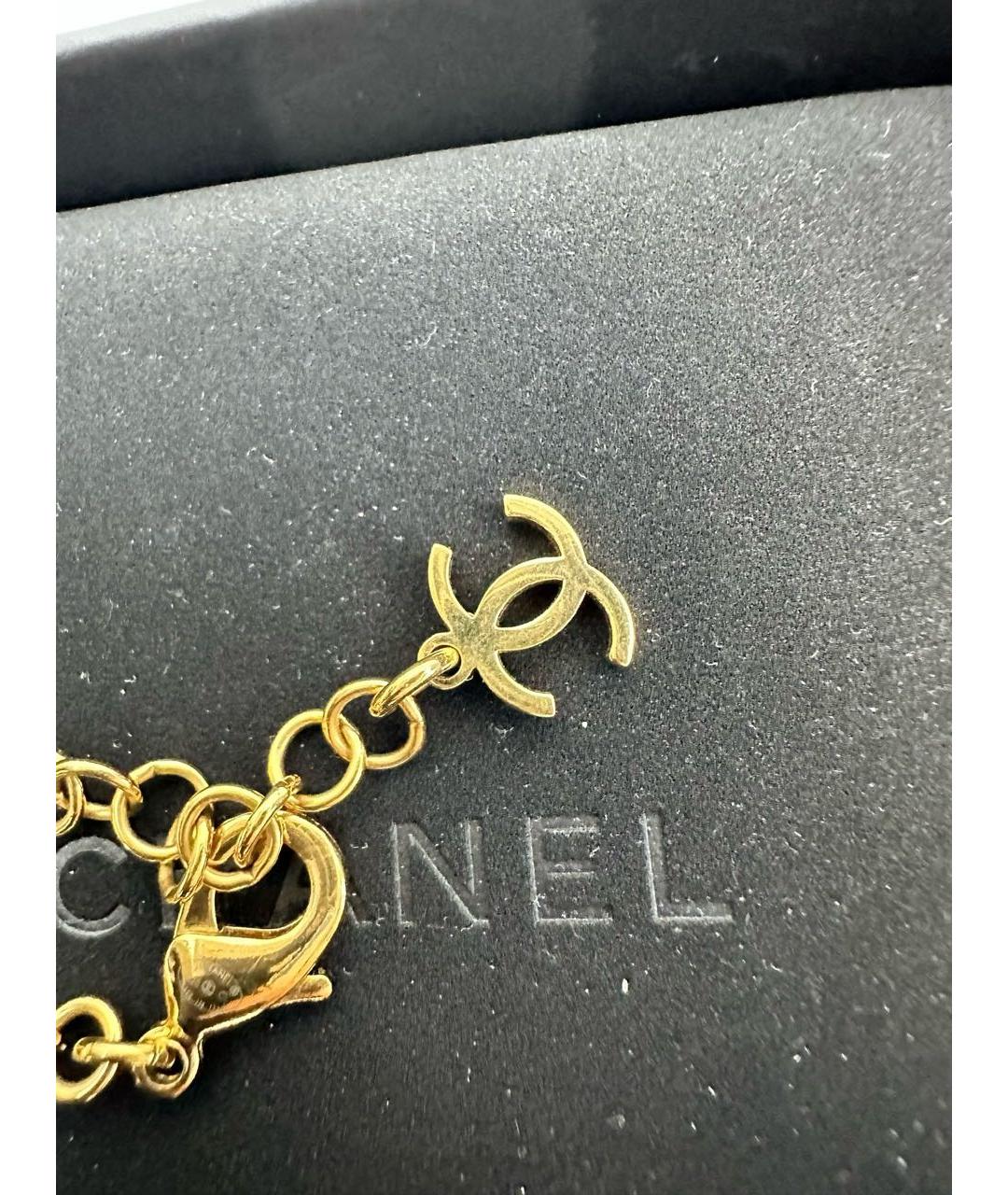 CHANEL Золотое колье, фото 7