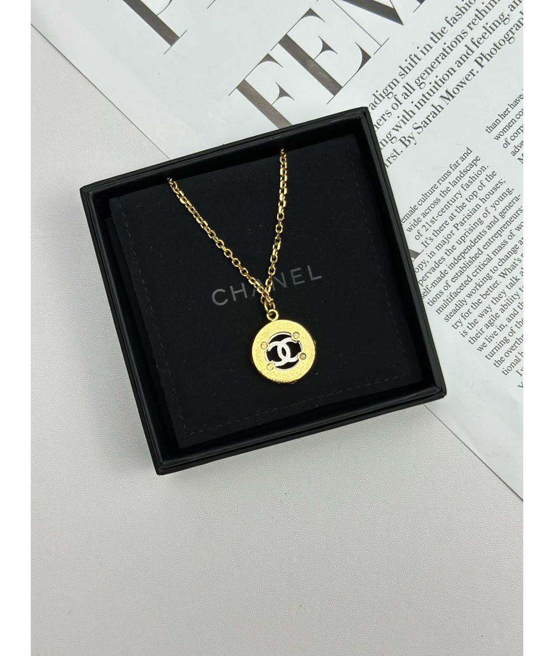 CHANEL Золотое колье, фото 2