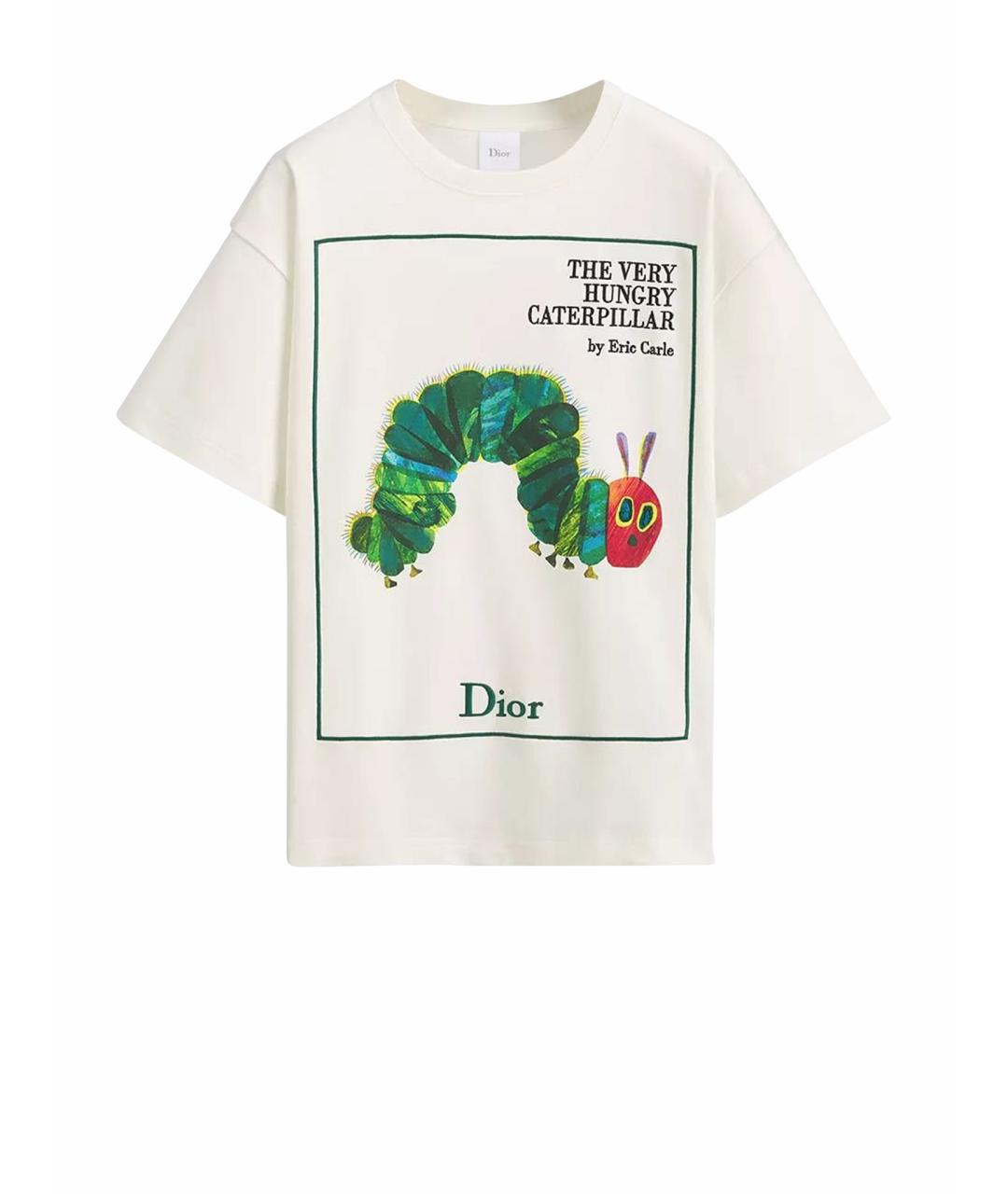 CHRISTIAN DIOR Белая футболка, фото 1