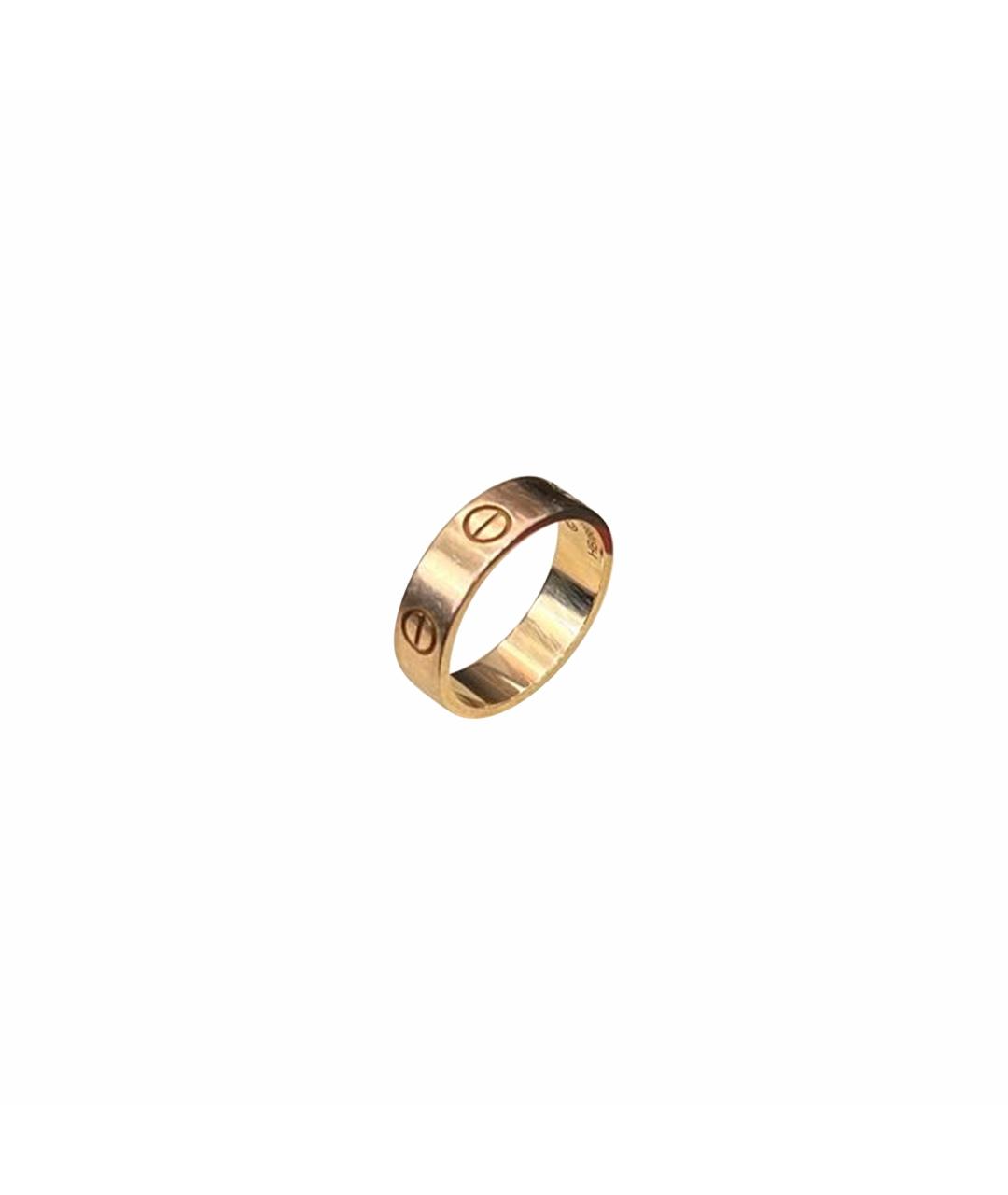 CARTIER Золотое кольцо из розового золота, фото 1