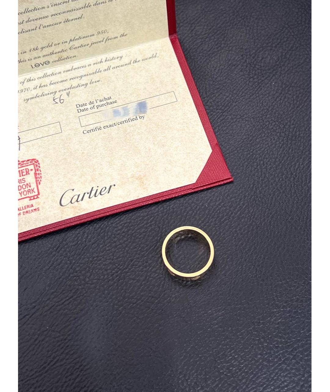 CARTIER Золотое кольцо из розового золота, фото 2