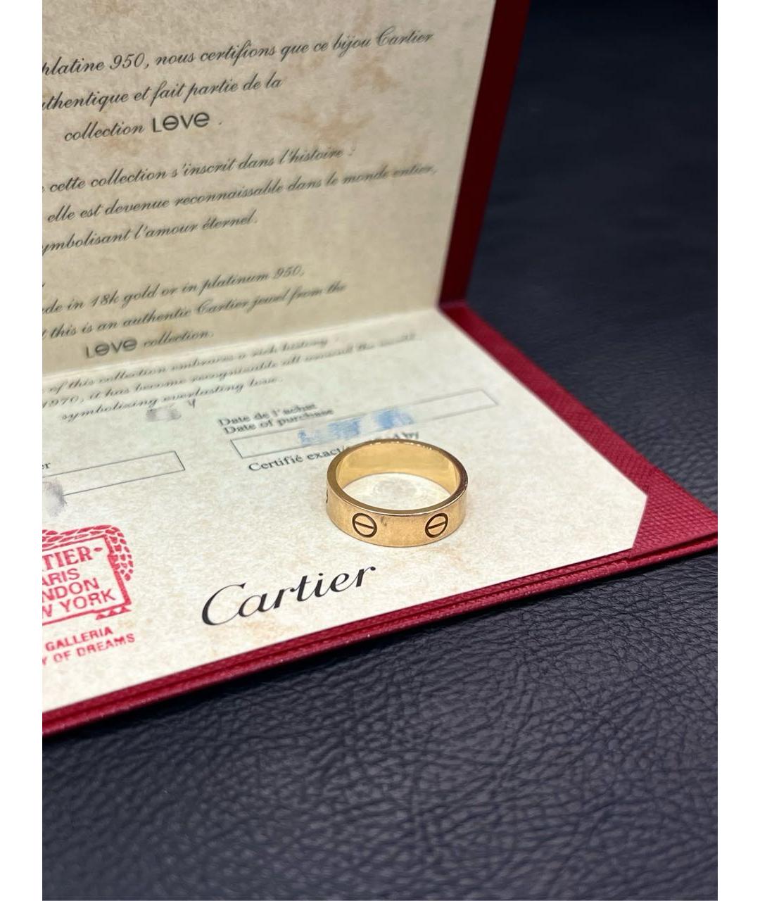 CARTIER Золотое кольцо из розового золота, фото 3
