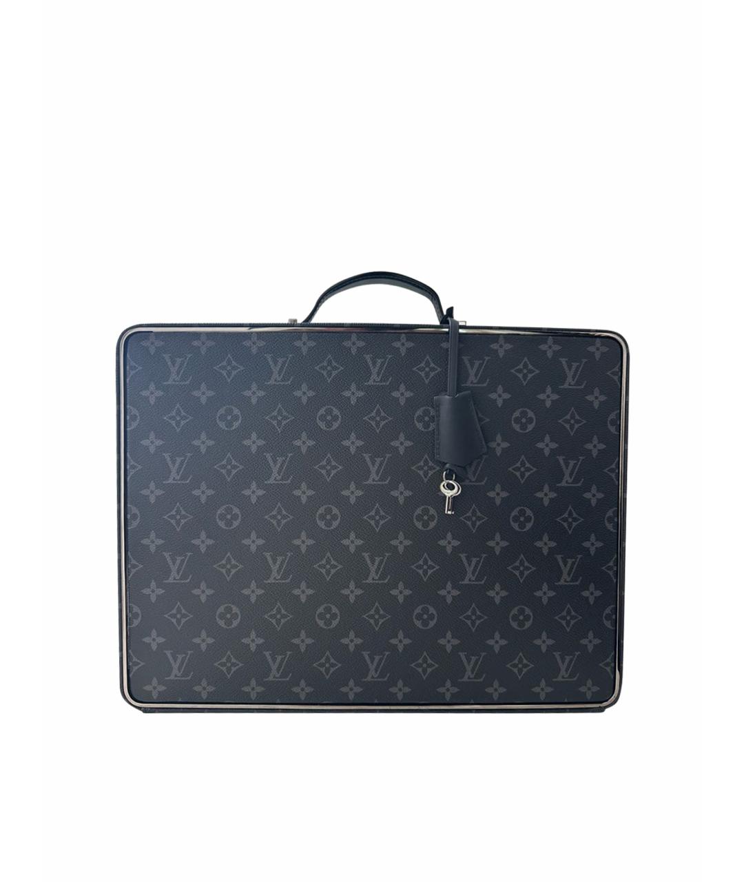 LOUIS VUITTON Антрацитовый портфель, фото 1
