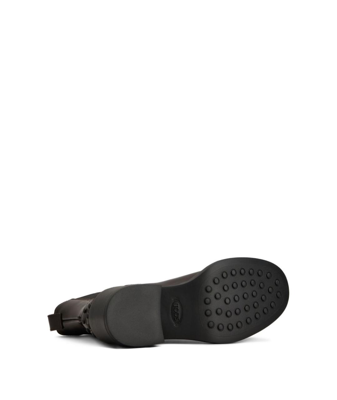 TOD'S Коричневые ботильоны, фото 4