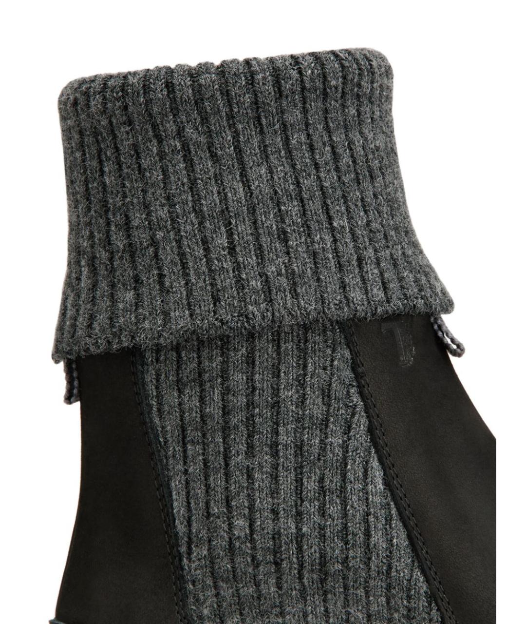 TOD'S Черные ботинки, фото 4