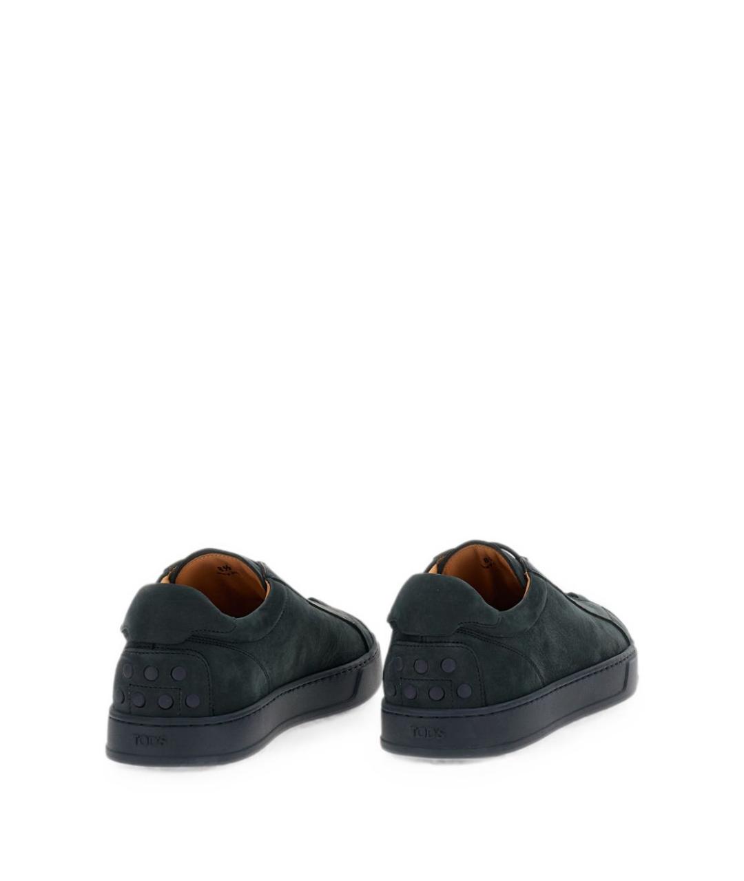 TOD'S Синие низкие кроссовки / кеды, фото 4