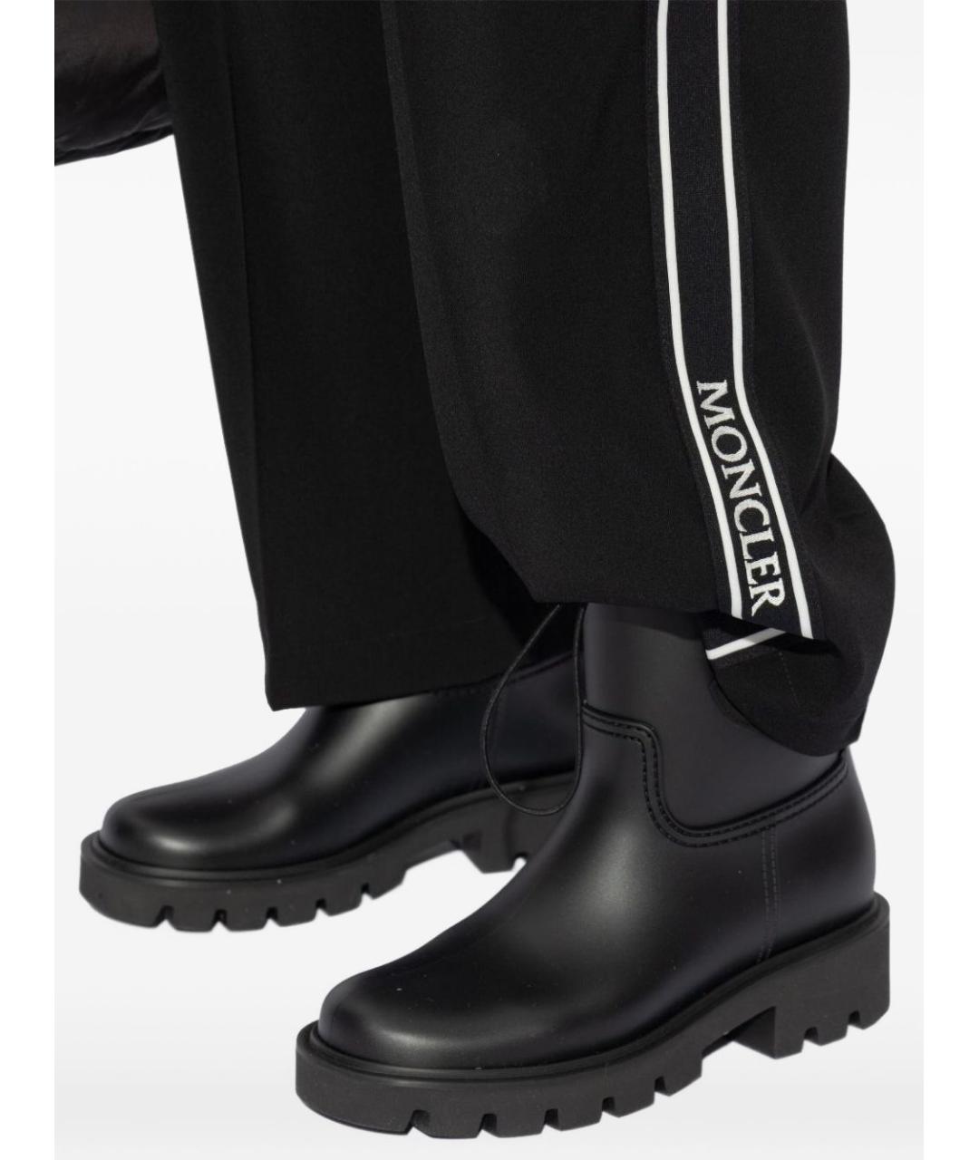 MONCLER Черные ботинки, фото 3
