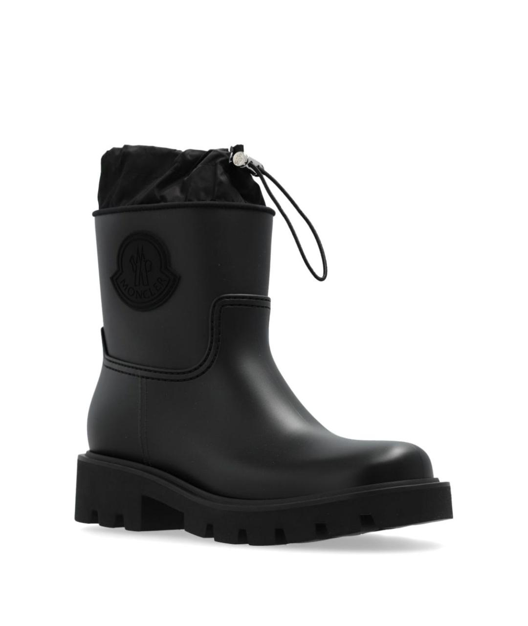 MONCLER Черные ботинки, фото 4