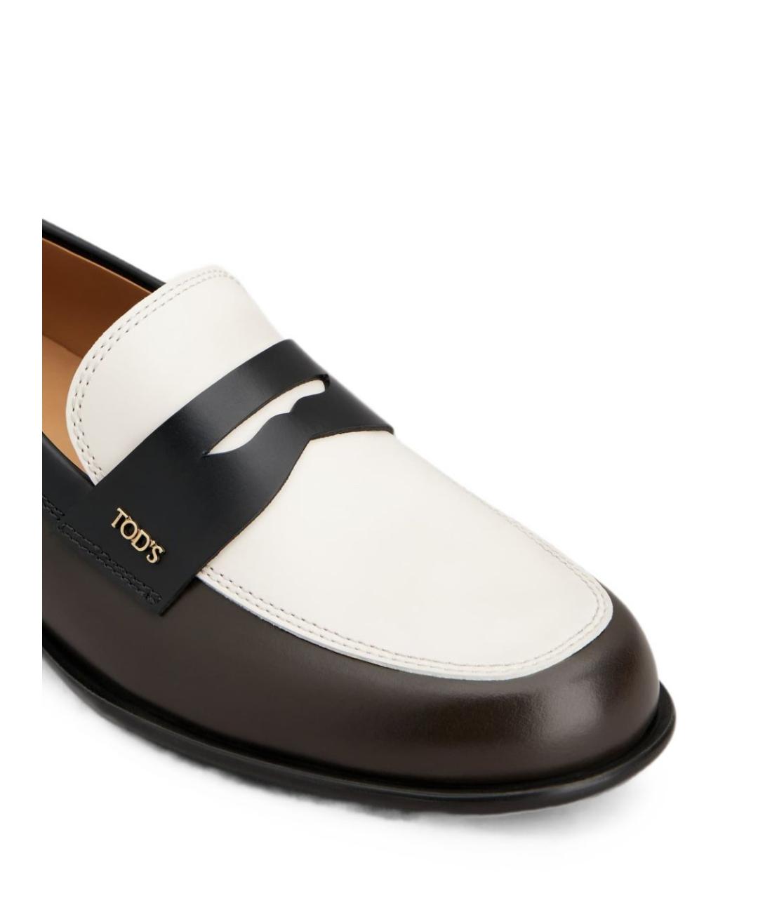 TOD'S Черные лоферы, фото 5