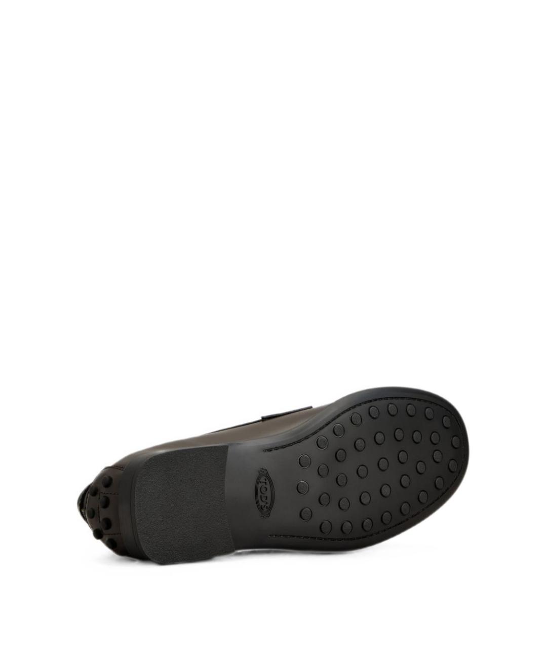 TOD'S Черные лоферы, фото 4