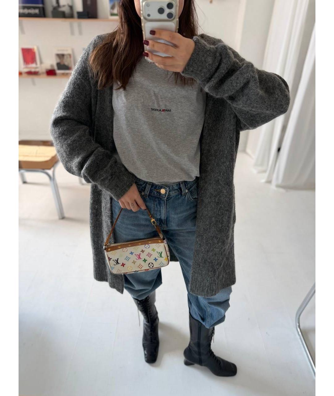 LOUIS VUITTON Мульти кожаная сумка с короткими ручками, фото 8