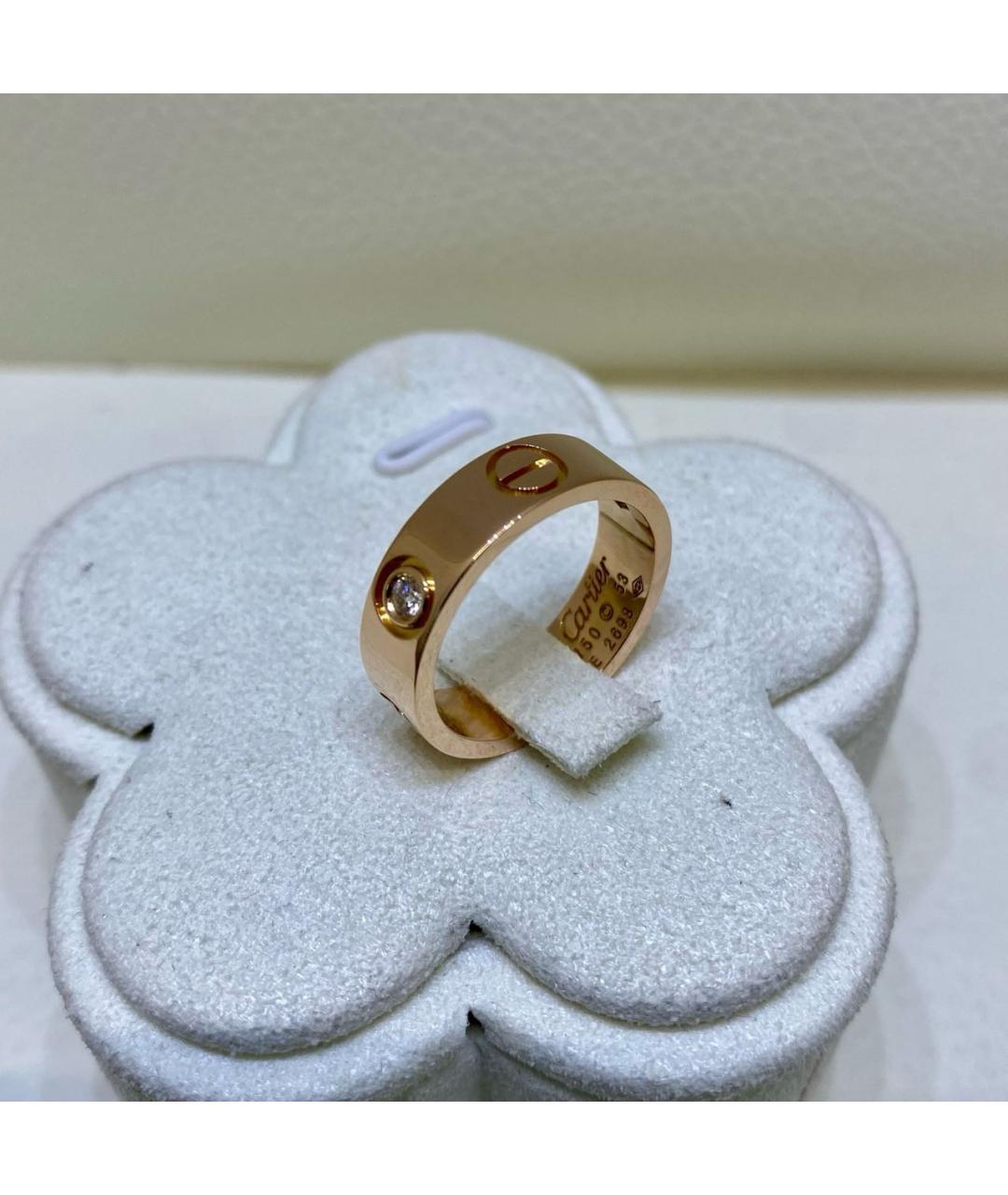 CARTIER Золотое кольцо из розового золота, фото 3