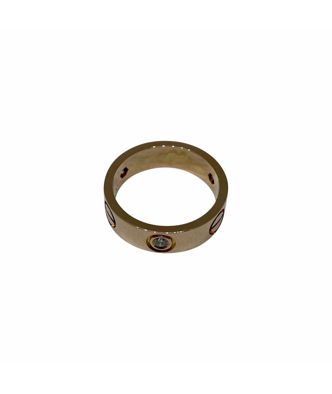CARTIER Золотое кольцо из розового золота, фото 9