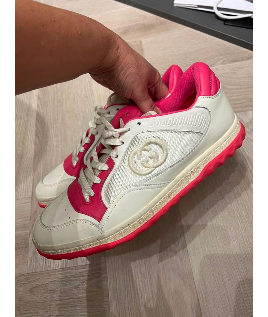GUCCI Мульти кожаные кеды, фото 3