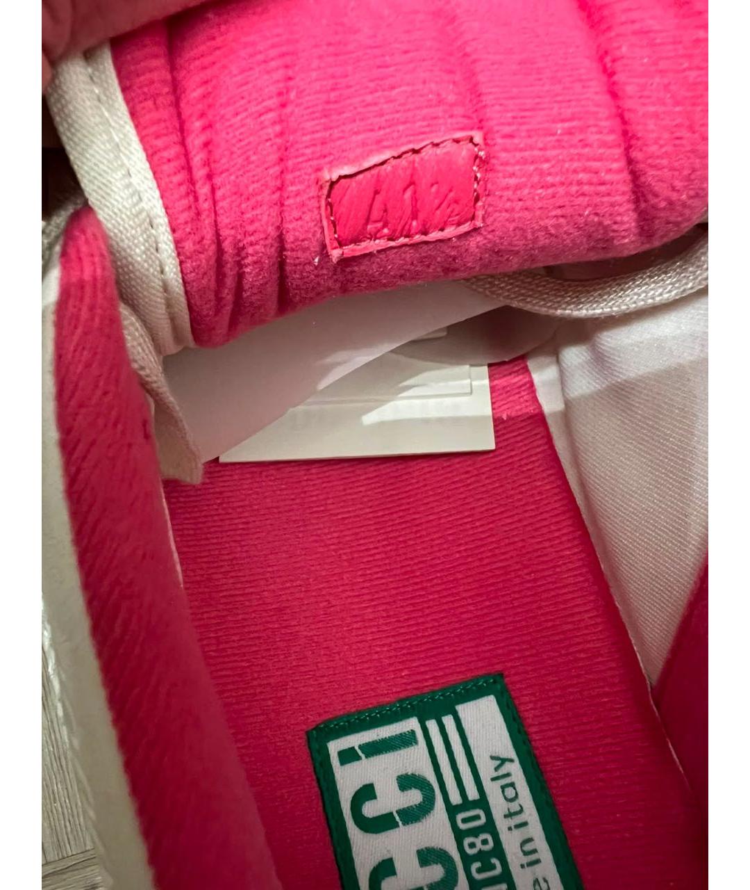 GUCCI Мульти кожаные кеды, фото 5