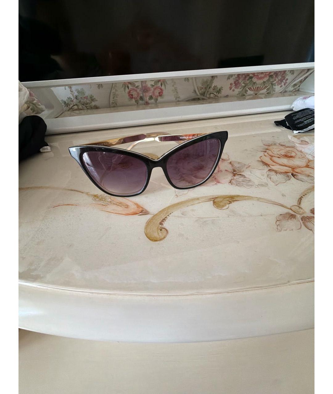 GUCCI Черные солнцезащитные очки, фото 5