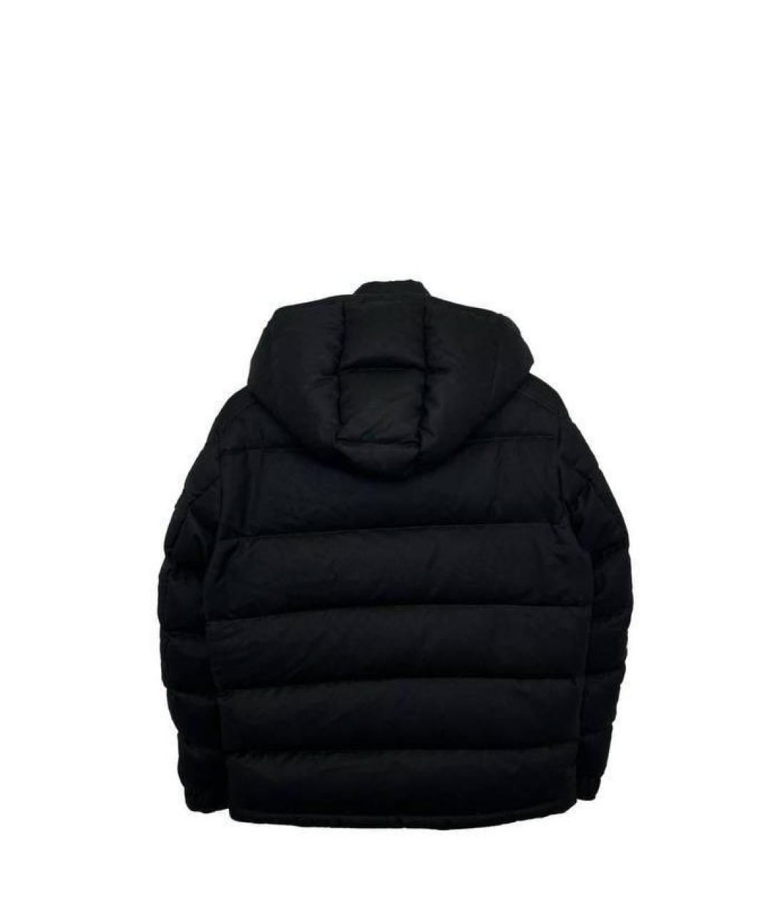 MONCLER Черный пуховик, фото 2