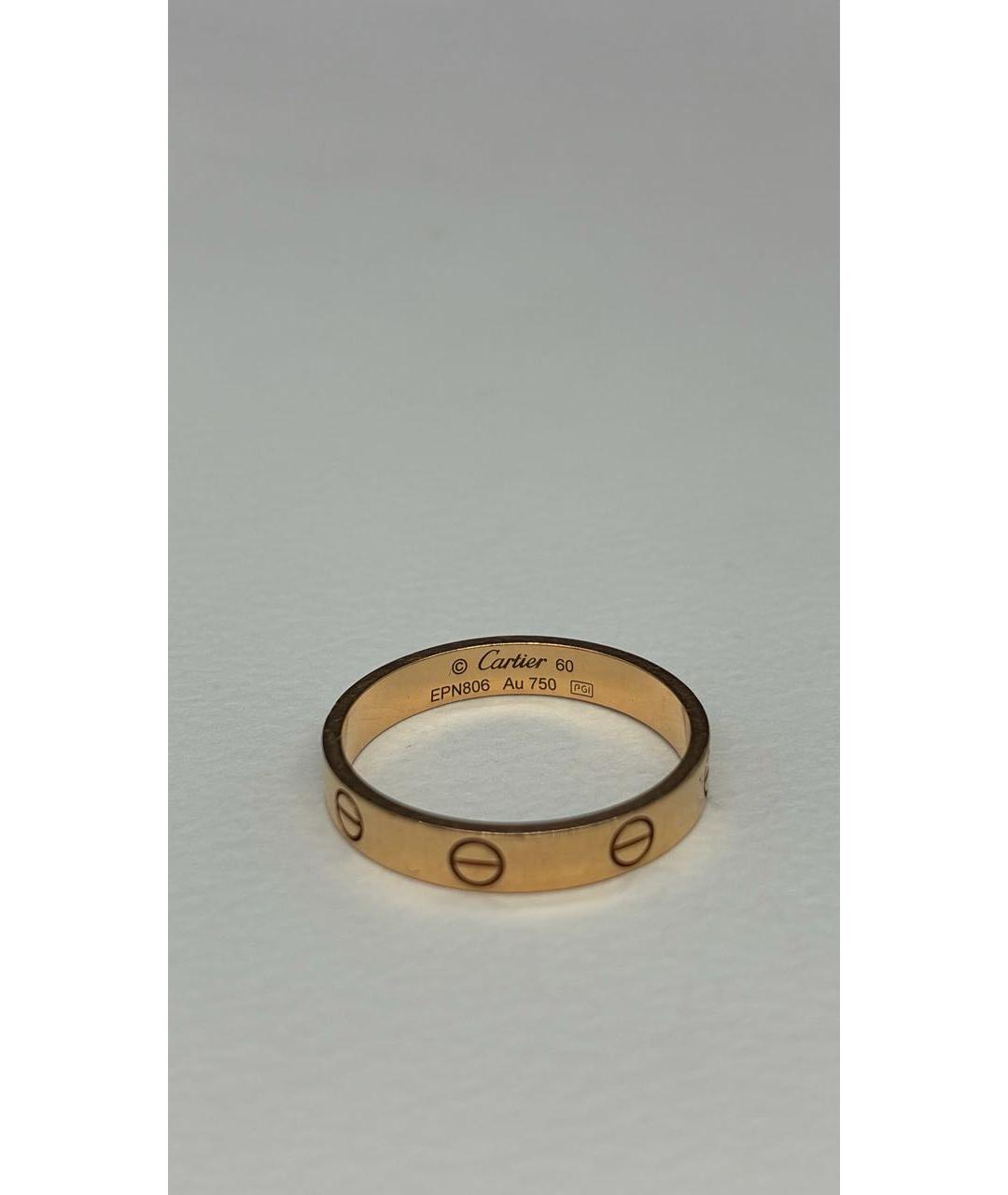 CARTIER Золотое кольцо из розового золота, фото 6