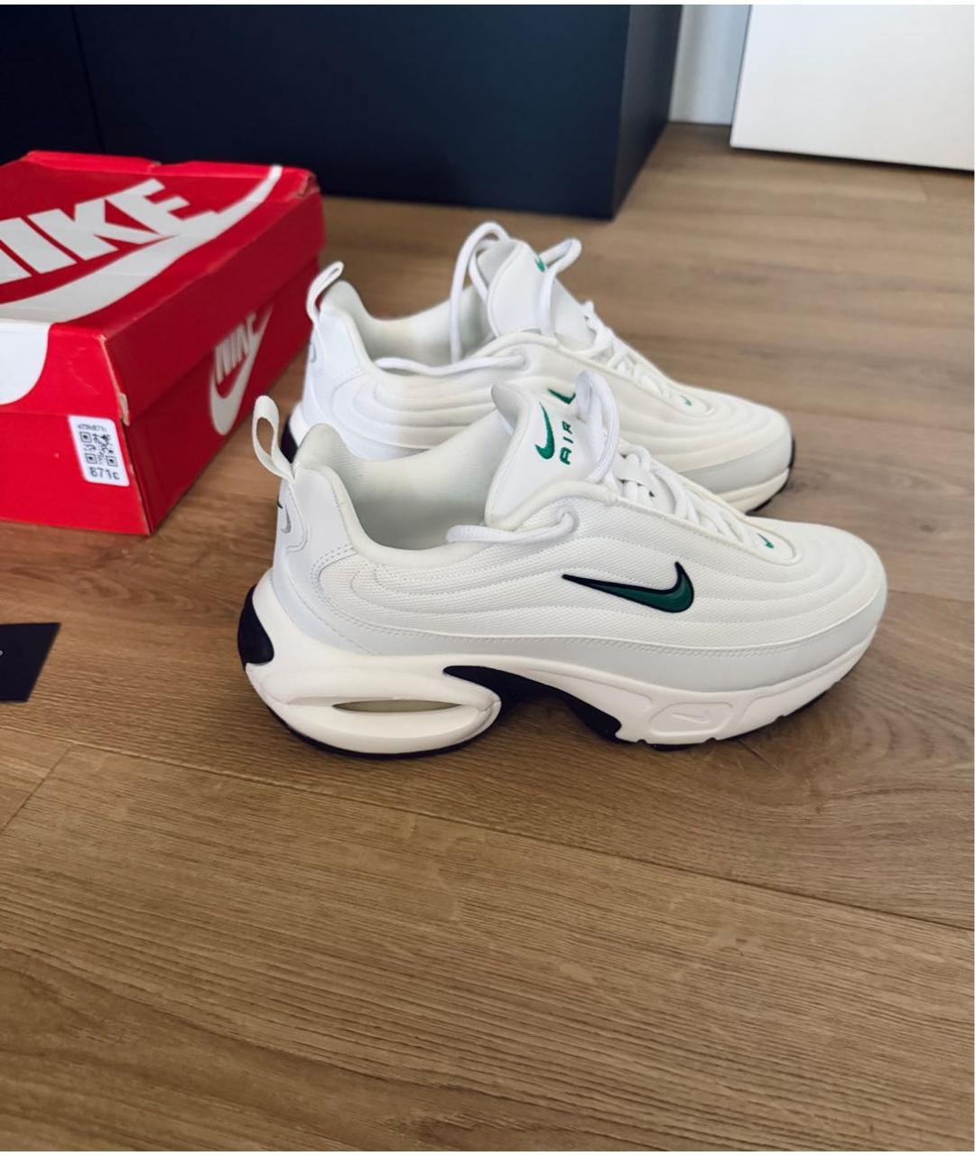 NIKE Белые синтетические кроссовки, фото 2
