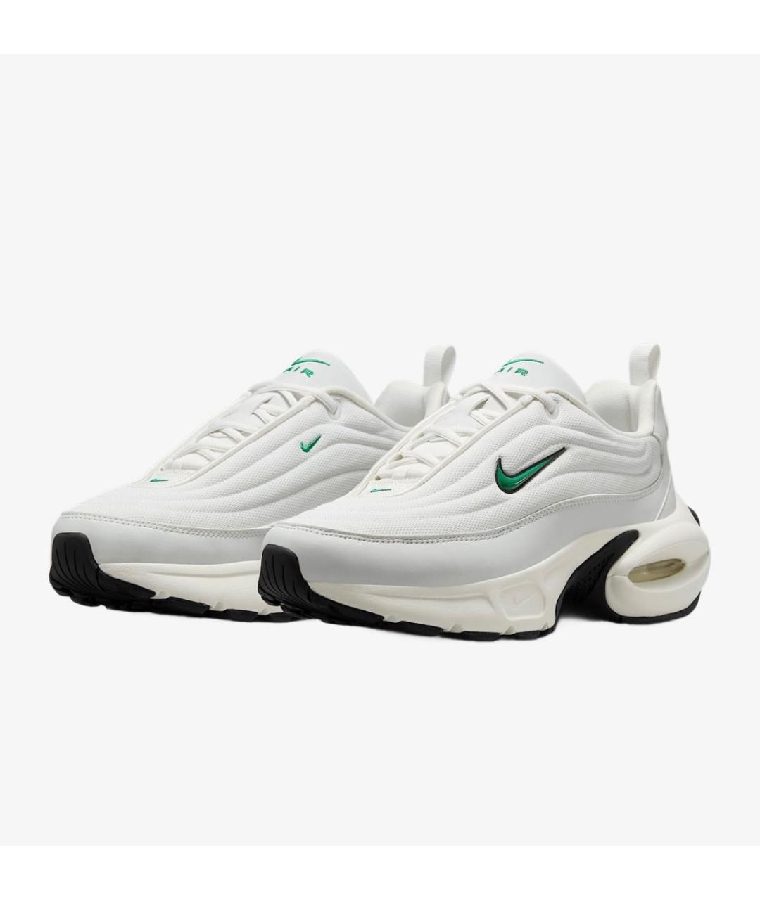 NIKE Белые синтетические кроссовки, фото 7
