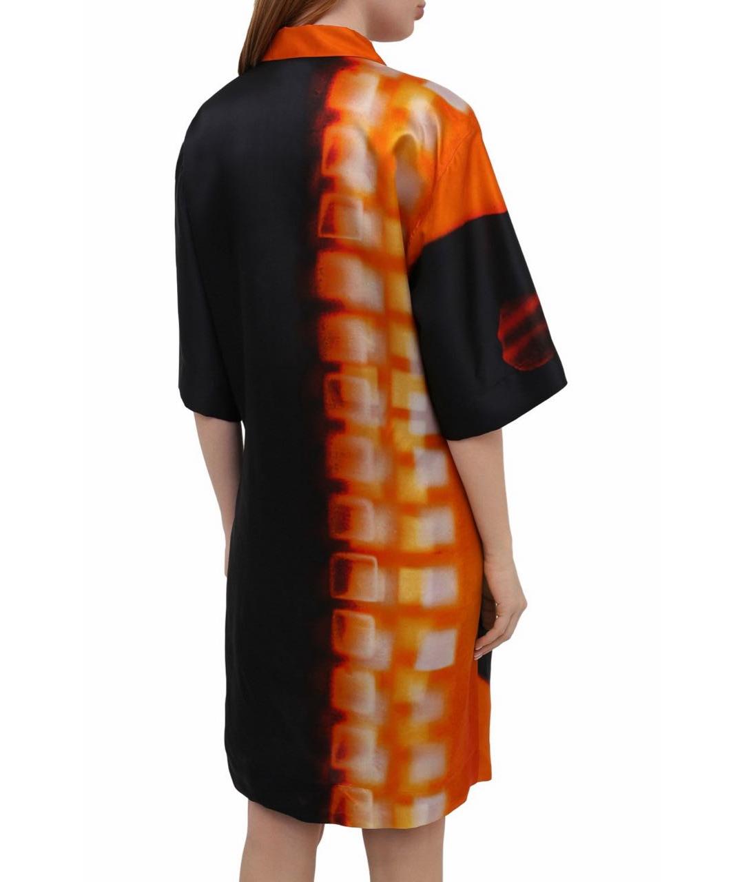 DRIES VAN NOTEN Оранжевое повседневное платье, фото 5