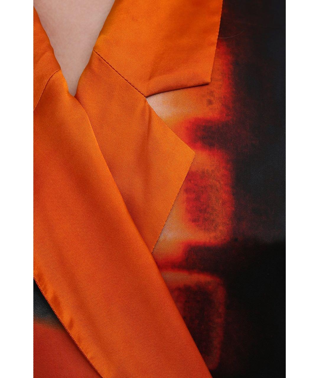 DRIES VAN NOTEN Оранжевое повседневное платье, фото 4