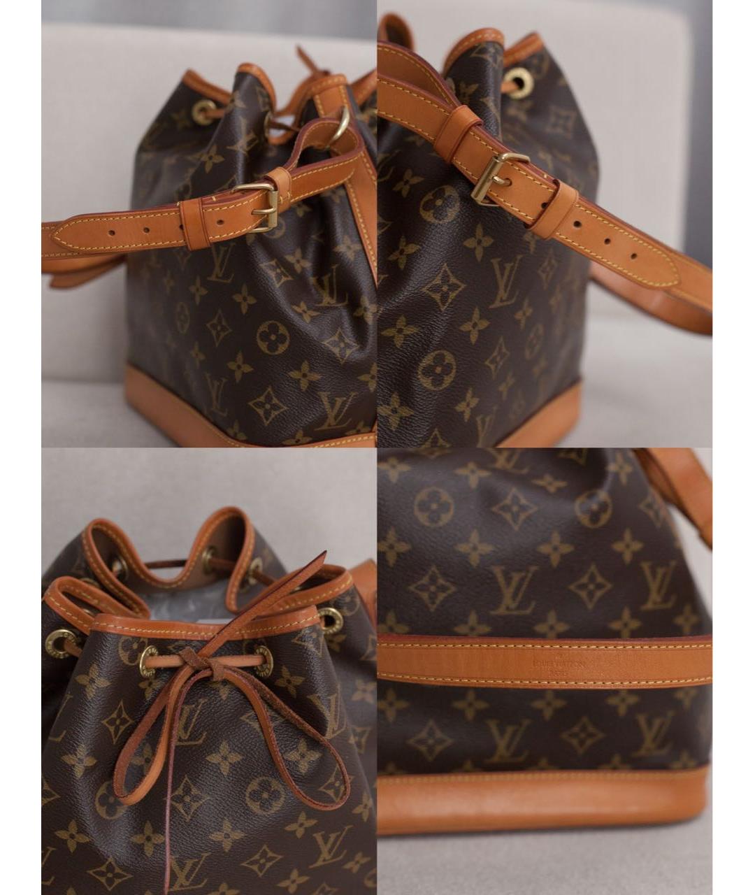LOUIS VUITTON Коричневая сумка с короткими ручками, фото 7