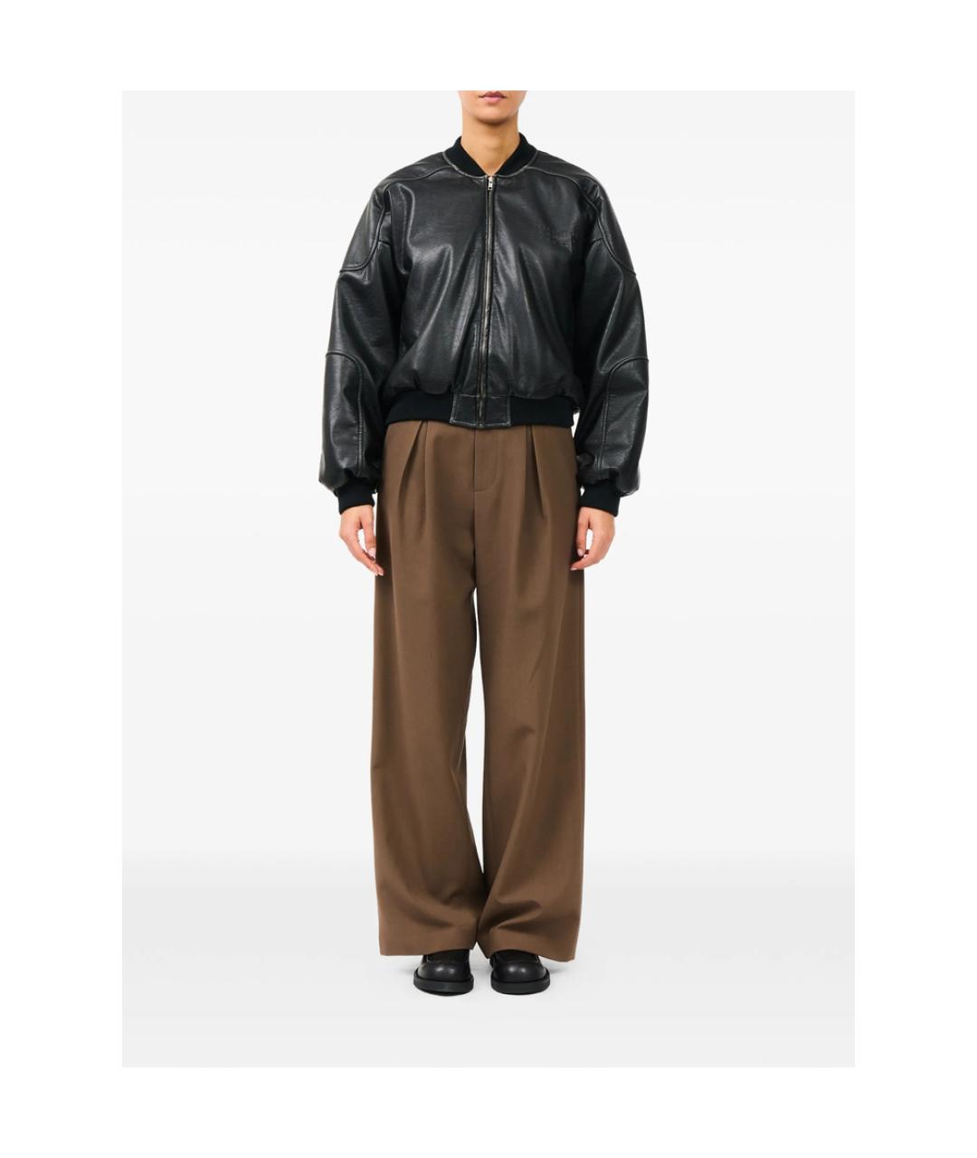 MM6 MAISON MARGIELA Черная полиэстеровая куртка, фото 2