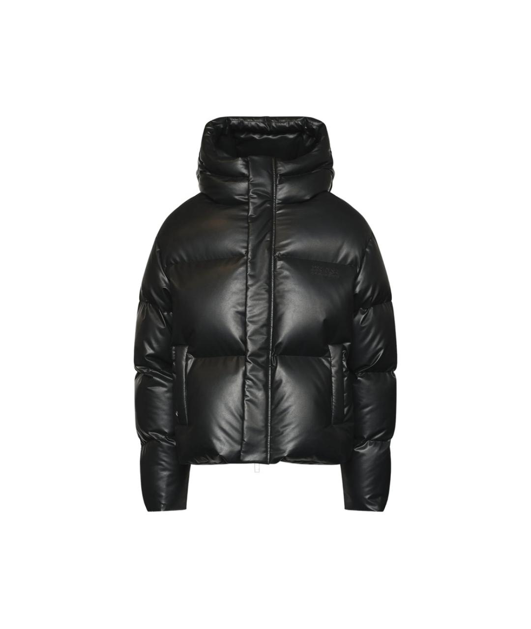 MM6 MAISON MARGIELA Черная полиэстеровая куртка, фото 1