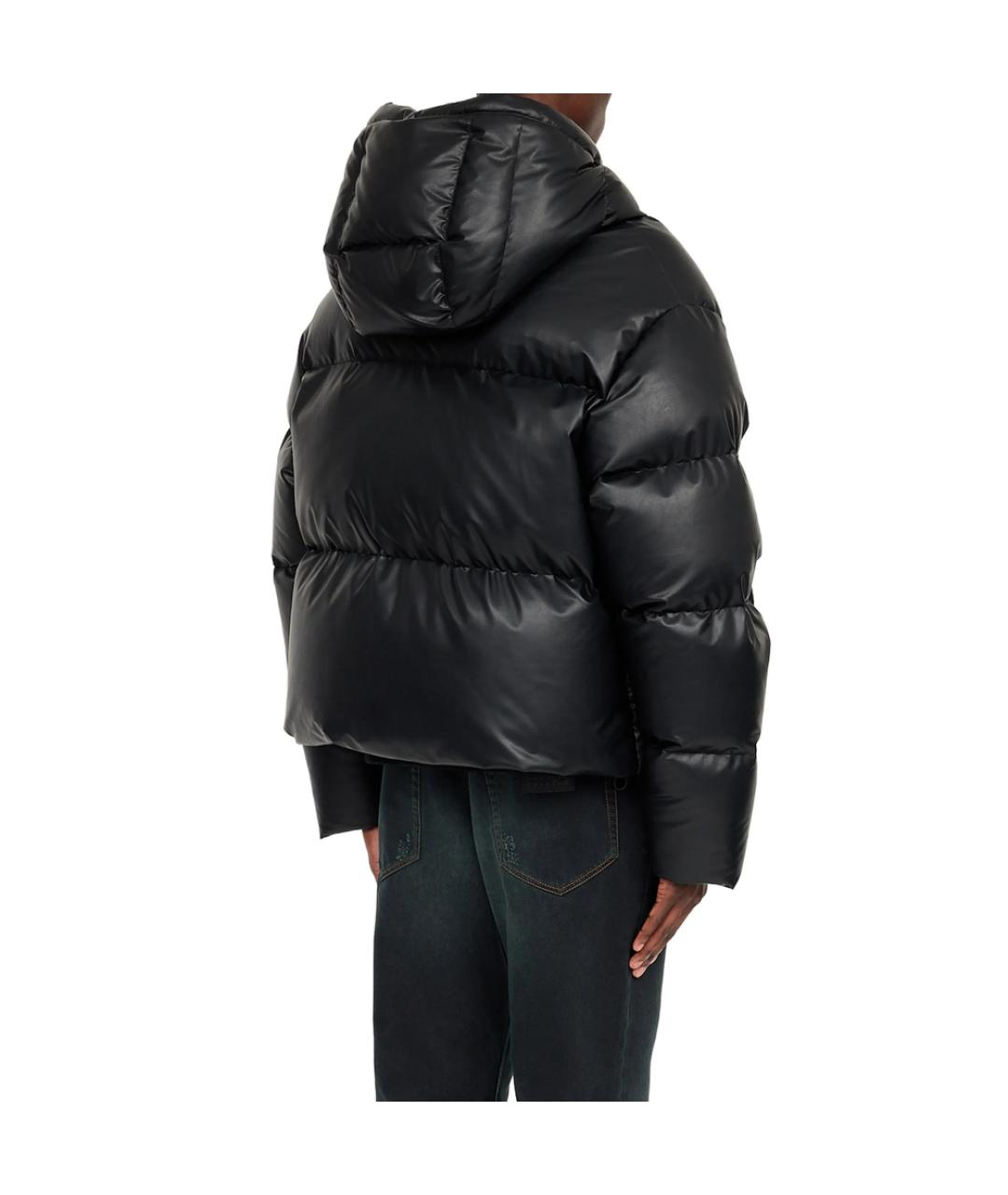 MM6 MAISON MARGIELA Черная полиэстеровая куртка, фото 5