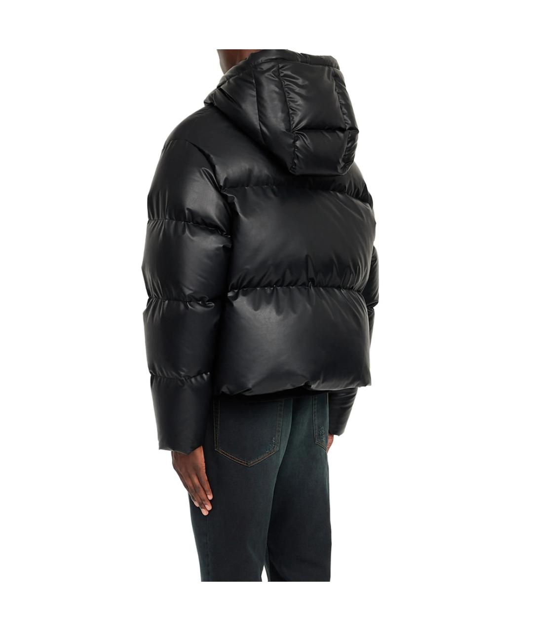 MM6 MAISON MARGIELA Черная полиэстеровая куртка, фото 6