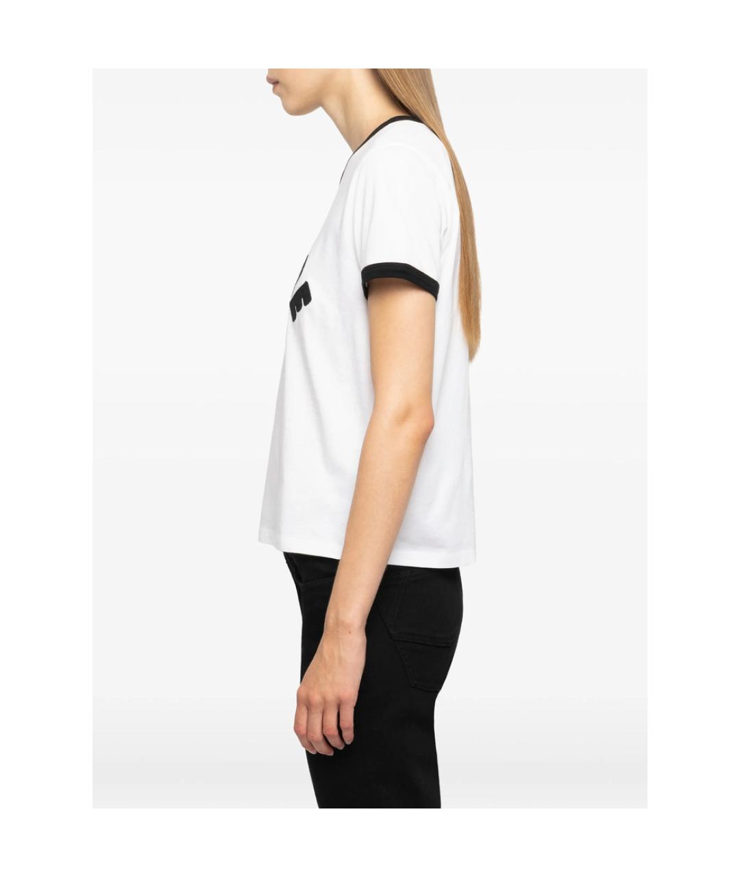 ZADIG & VOLTAIRE Белая хлопковая футболка, фото 2