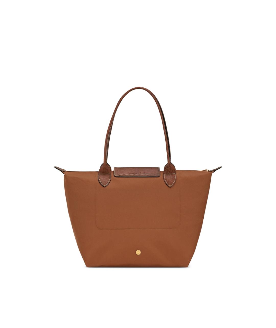 LONGCHAMP Коричневая синтетическая сумка тоут, фото 2