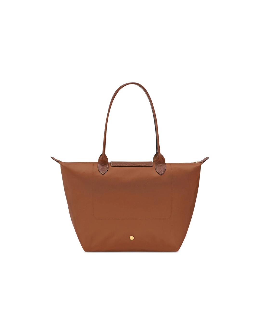 LONGCHAMP Коричневая синтетическая сумка тоут, фото 3
