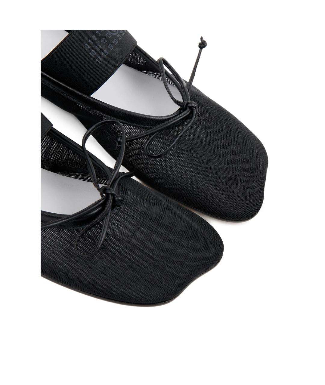 MM6 MAISON MARGIELA Черные балетки, фото 6
