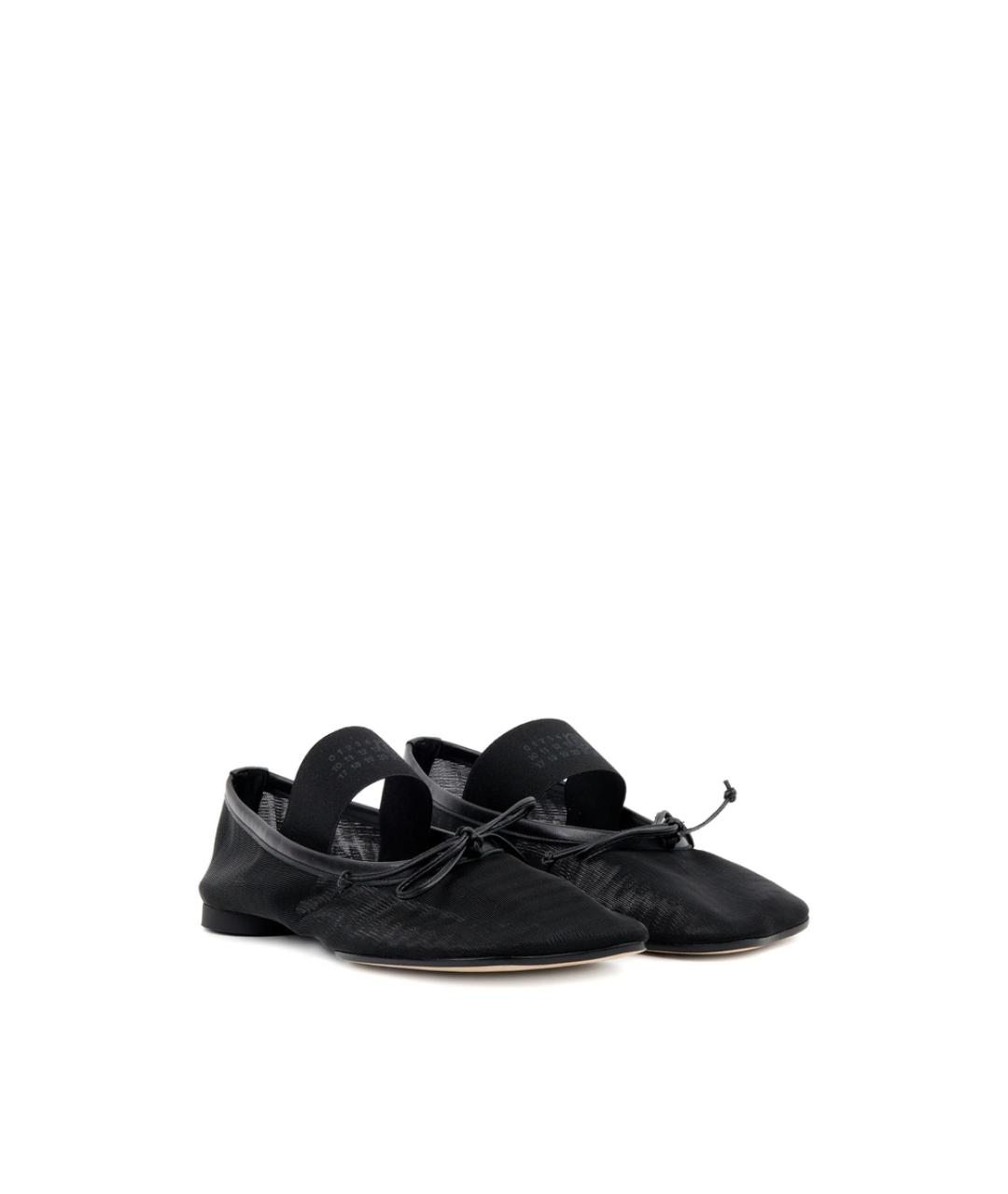 MM6 MAISON MARGIELA Черные балетки, фото 4